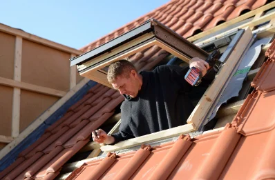 Pose de fenêtres de toit Velux à Leuhan